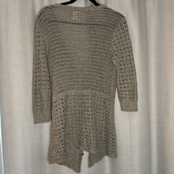 DKNY JEANS 3/4 SLEEVE KNIT CARDIGAN (M) - Picture 6 of 6